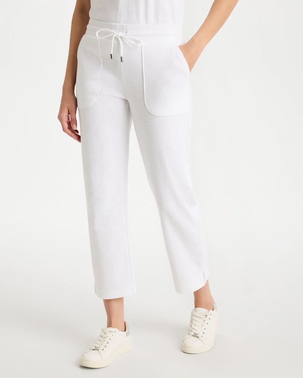 Zenergy® Crosshatch Knit Cropped Pants | Chico's